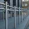 corrimano doppio in acciaio inox